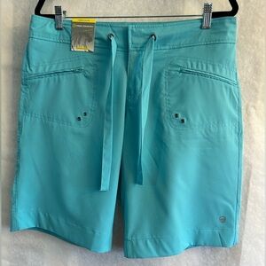 Free Country Women's Aqua Bermuda Board Shorts